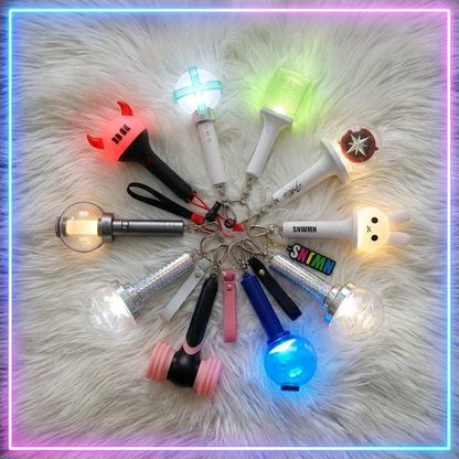 BTS - Mini Lightstick Keychains