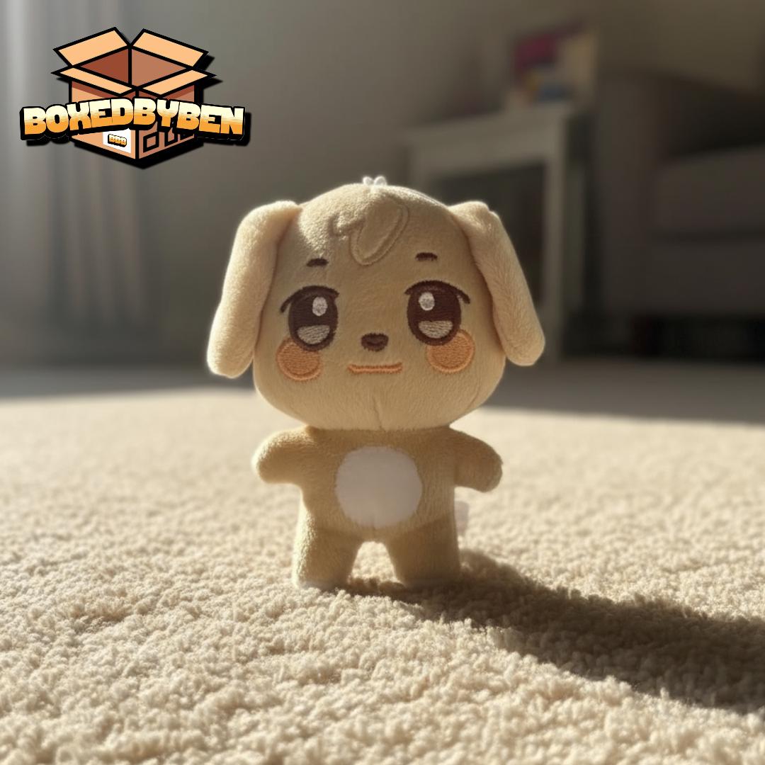 KPop ATEEZ Stuffed Aniteez Animal Keychain Kawaii Backpack Charm ATINY
