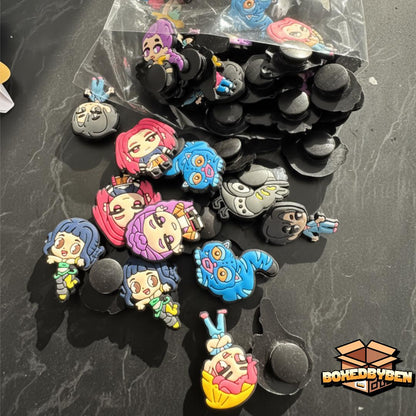 K-Pop Demon Hunters Inspired Croc Charms Set 13-100 PC