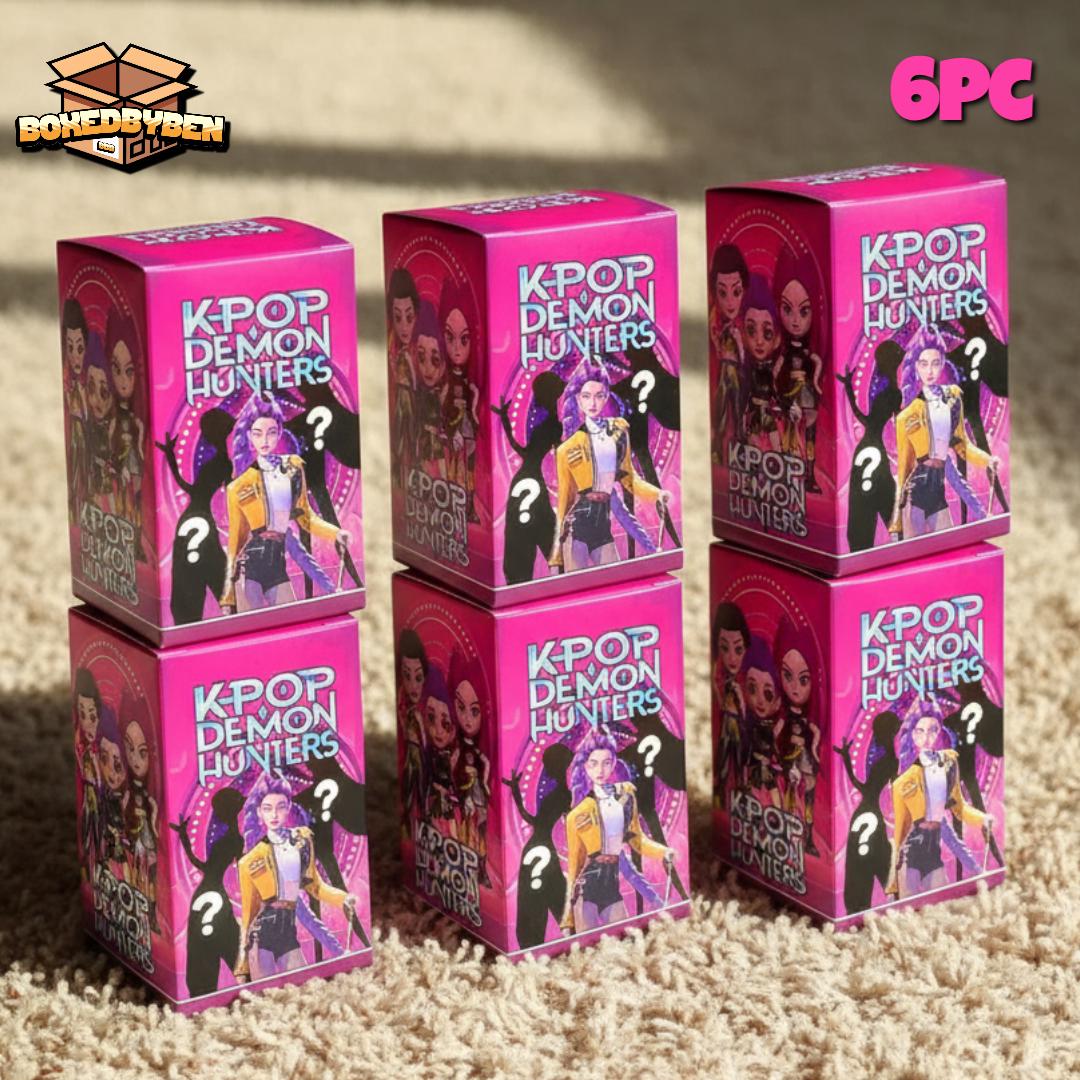 2025 K-Pop Demon Hunters Inspired Figurine Doll Random Mystery Blind Box  Collect All Characters!