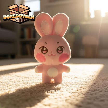 KPop ATEEZ Stuffed Aniteez Animal Keychain Kawaii Backpack Charm ATINY