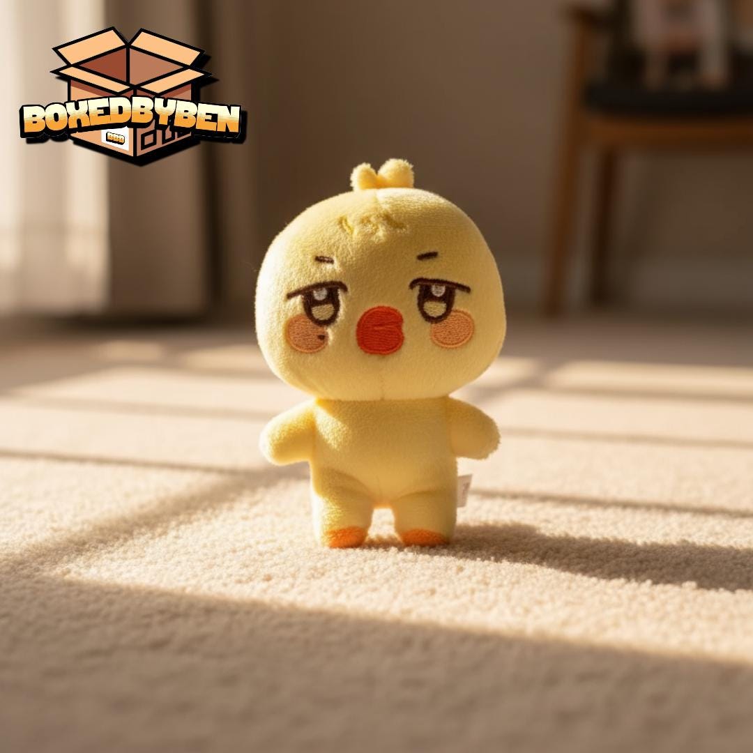 KPop ATEEZ Stuffed Aniteez Animal Keychain Kawaii Backpack Charm ATINY