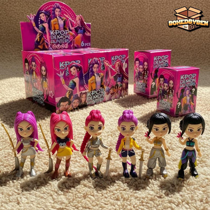 2025 K-Pop Demon Hunters Inspired Figurine Doll Random Mystery Blind Box  Collect All Characters!