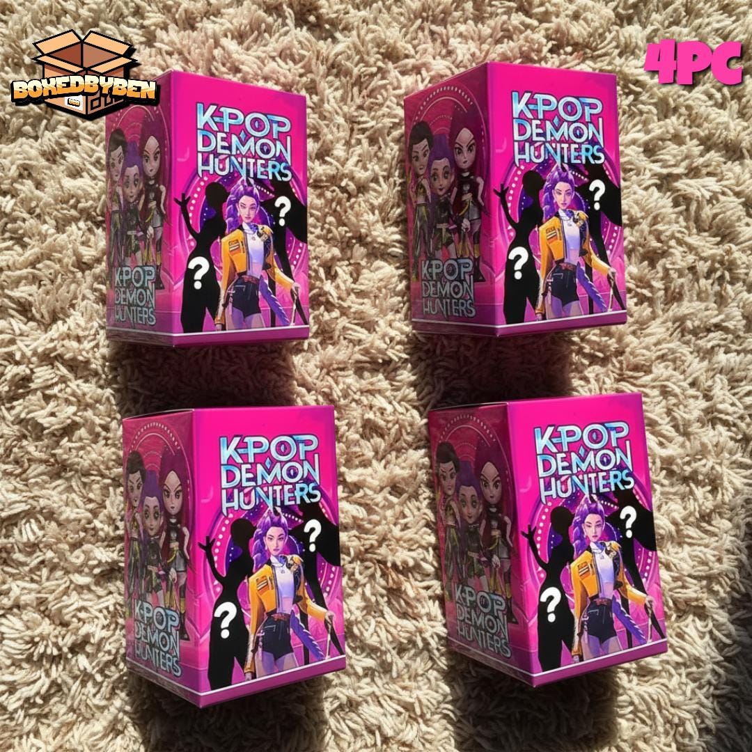 2025 K-Pop Demon Hunters Inspired Figurine Doll Random Mystery Blind Box  Collect All Characters!