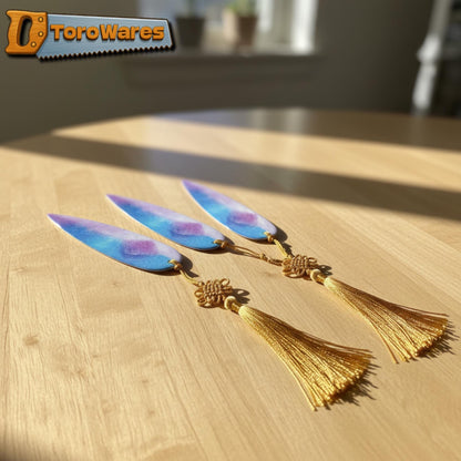 Zoey's Kunai 3D Printed Cosplay Prop KPop Demon Hunters Inspired (Pack of 3)