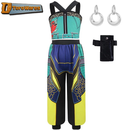 Korean Pop Inspired Demon Hunters Cosplay Outfits | Rumi Mira Zoey Girls Stage Outfit
