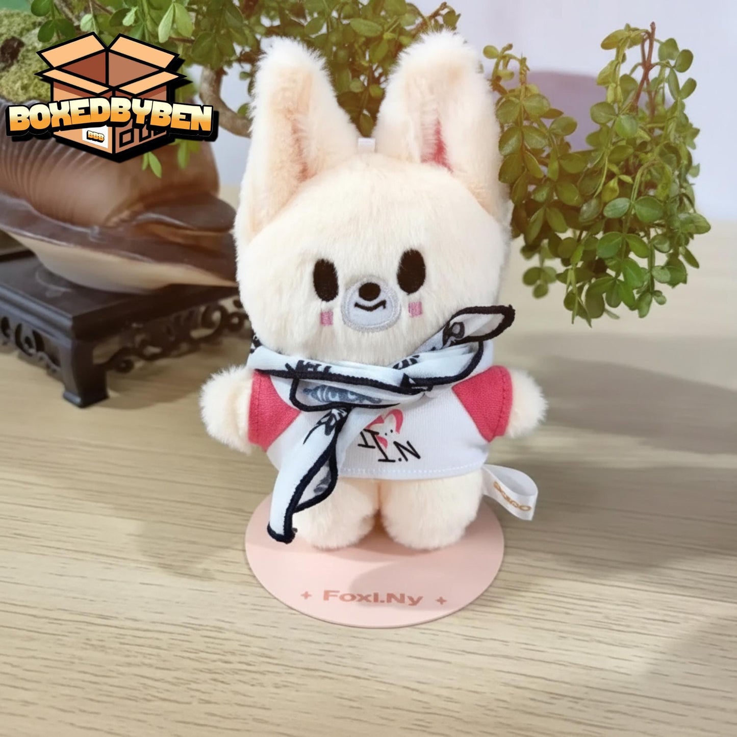 Standing Stray Kids SKZOO Inspired Plush With Shirt