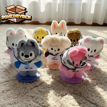 Standing Stray Kids SKZOO Inspired Plush With Shirt