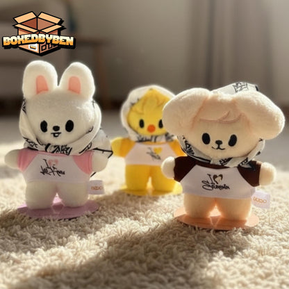 Standing Stray Kids SKZOO Inspired Plush With Shirt