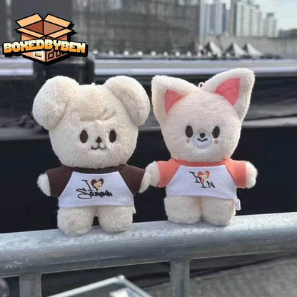 Standing Stray Kids SKZOO Inspired Plush With Shirt