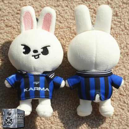 K-Pop Stray Kids SKZOO KARMA Plush Keychain With Football Tee Top