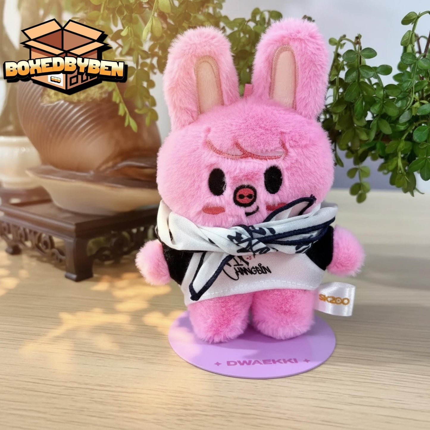 Standing Stray Kids SKZOO Inspired Plush With Shirt