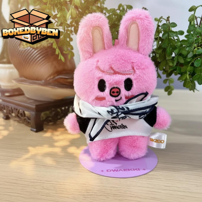 Standing Stray Kids SKZOO Inspired Plush With Shirt