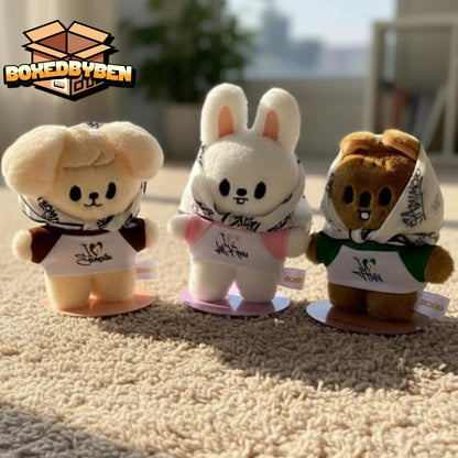 Standing Stray Kids SKZOO Inspired Plush With Shirt