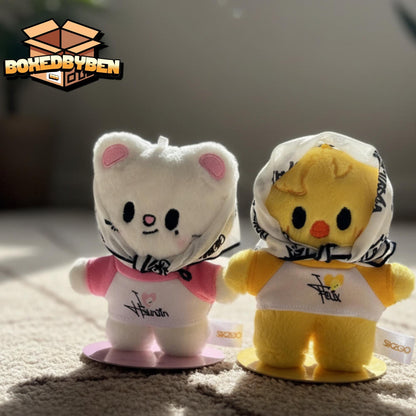 Standing Stray Kids SKZOO Inspired Plush With Shirt