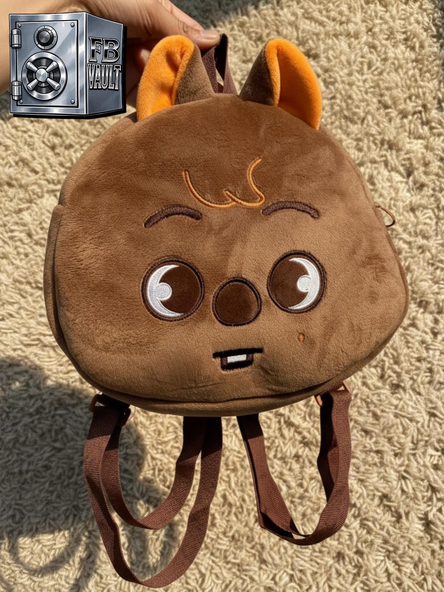 Stray Kids SKZOO Inspired Plush Mini Backpack BackBling