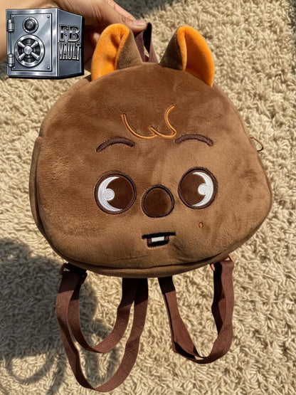 Stray Kids SKZOO Inspired Plush Mini Backpack BackBling