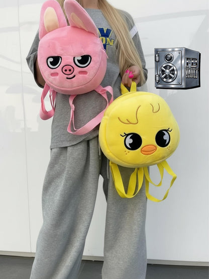 Stray Kids SKZOO Inspired Plush Mini Backpack BackBling