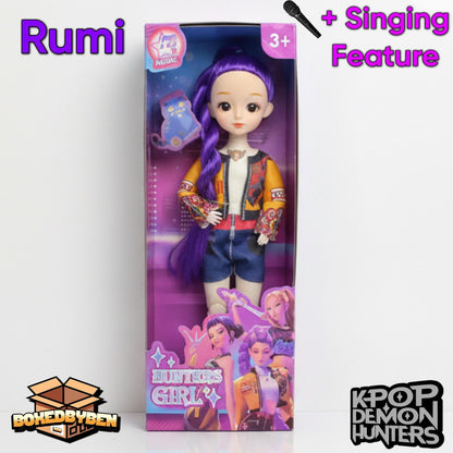 30cm Singing K-Pop Demon Hunter Interactive Dolls