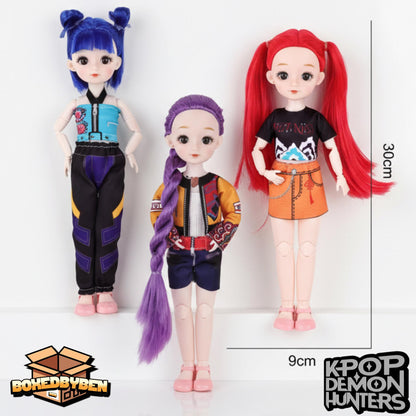 30cm Singing K-Pop Demon Hunter Interactive Dolls