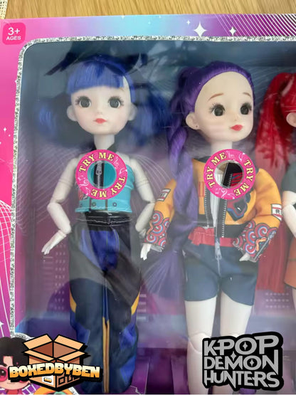 30cm Singing K-Pop Demon Hunter Interactive Dolls