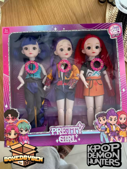 30cm Singing K-Pop Demon Hunter Interactive Dolls
