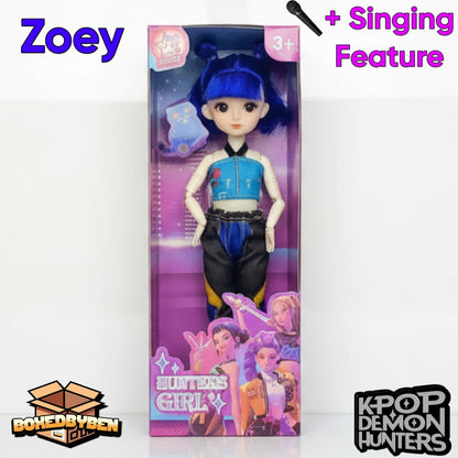 30cm Singing K-Pop Demon Hunter Interactive Dolls