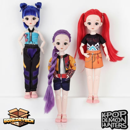 30cm Singing K-Pop Demon Hunter Interactive Dolls