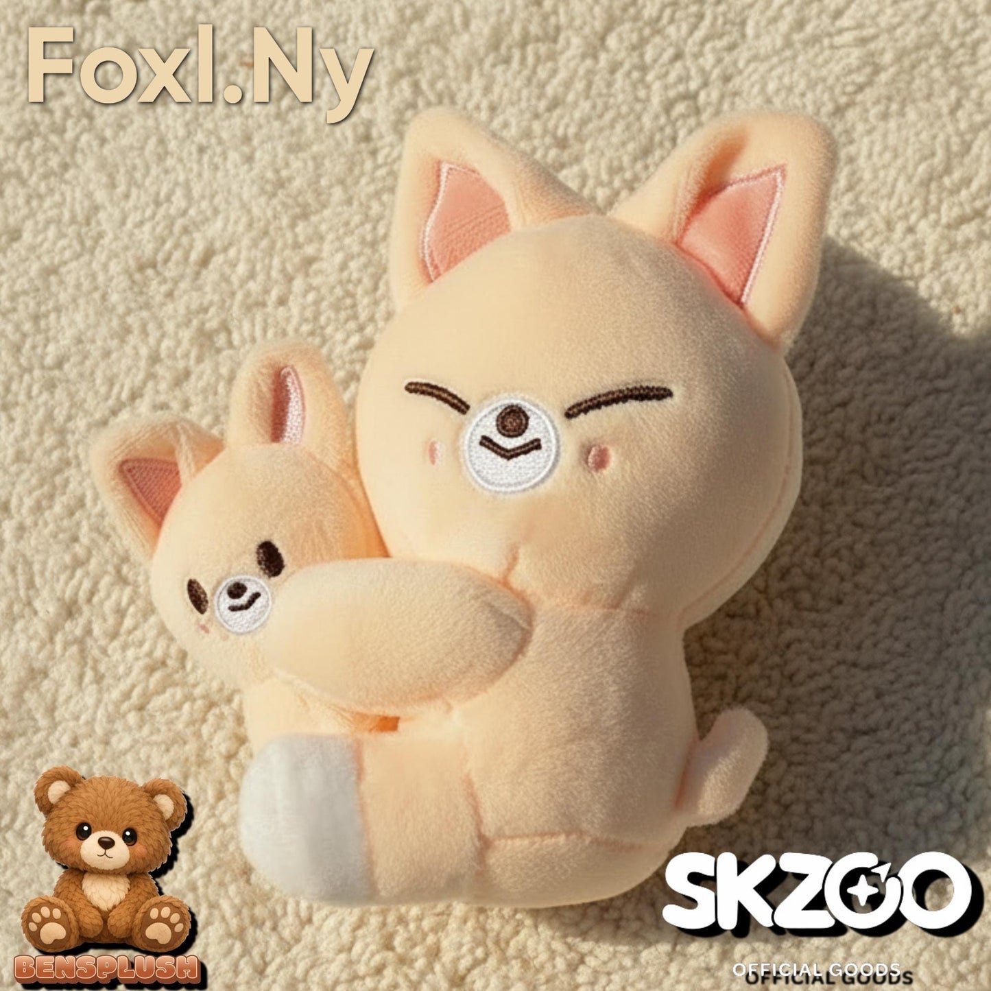 15cm Adult & Baby Hugging Skzoo Cuddly Plush