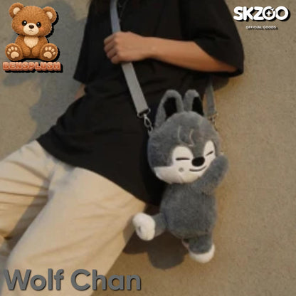 25cm Hugging Large Stray Kids SKZOO Inspired Crossbody Plush Bag