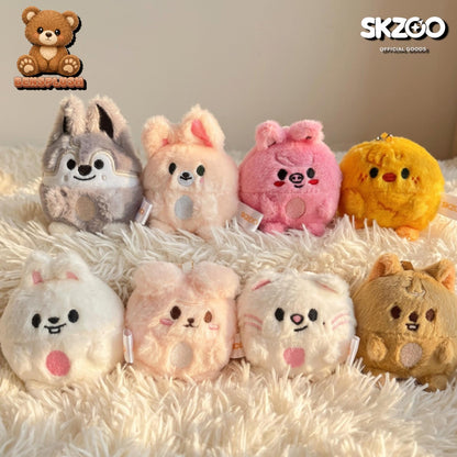 Chubby Kawaii Stray Kids STAY SKZOO Inspired Plush Keychain