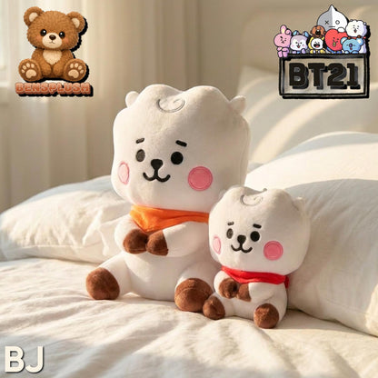 22CM 12CM BT21 Kpop Inspired Group Character Plushies Set