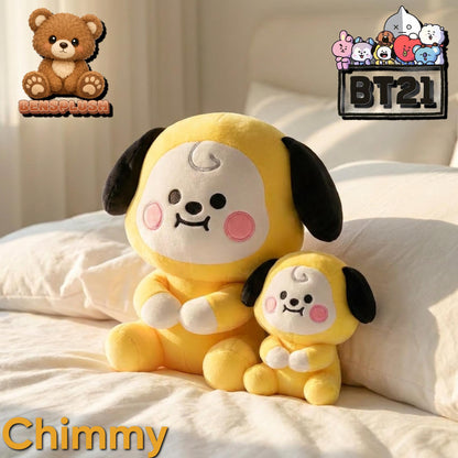 22CM 12CM BT21 Kpop Inspired Group Character Plushies Set