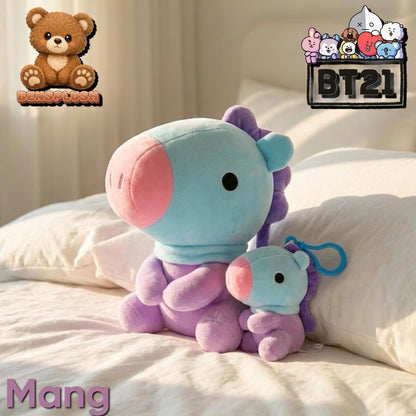 22CM 12CM BT21 Kpop Inspired Group Character Plushies Set