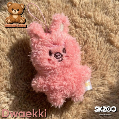 Extra Fluffy Stray Kids SKZOO Inspired Plush Keychain