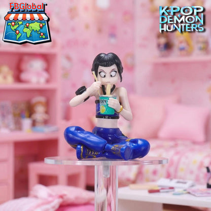 Anime Style K-Pop Sitting Collectible Dolls, Demon Hunter Toy Set, HUNTR/X