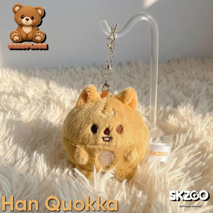 Chubby Kawaii Stray Kids STAY SKZOO Inspired Plush Keychain