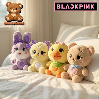 25CM BLACKPINK Kpop Inspired Group BornPink Tour Character Plushies Set