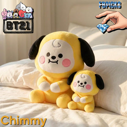 22/12CM BT21 KPop Group Inspired Plushies Set