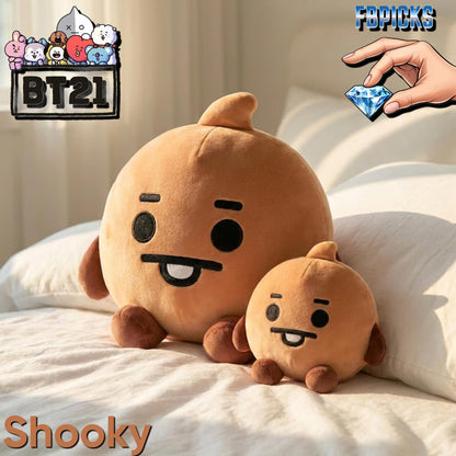 22/12CM BT21 KPop Group Inspired Plushies Set