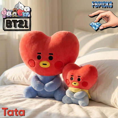 22/12CM BT21 KPop Group Inspired Plushies Set