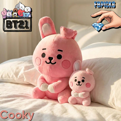 22/12CM BT21 KPop Group Inspired Plushies Set